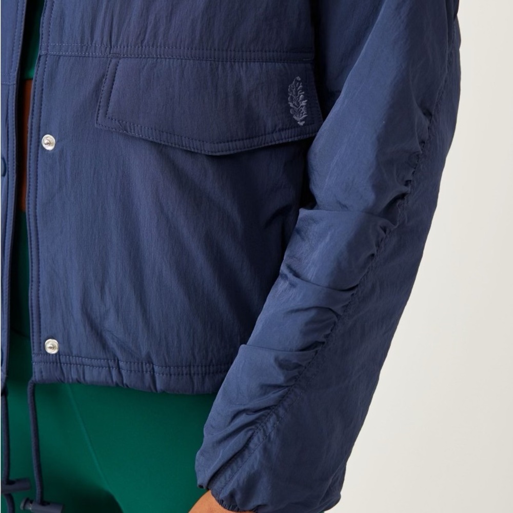 Free People Movement Off the Bleachers Coaches Jacket - Picture 4 of 4
